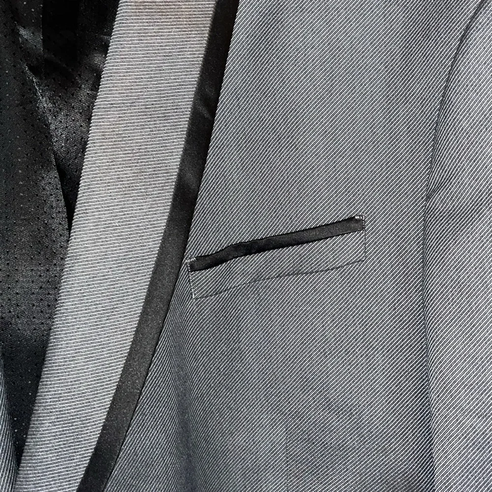NWT-J.Ferrar-Big& tall-52 REG-silver twill-Evening edition-sports coat/jacket.